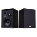 Wharfedale Super Denton Speakers with Audiolab 6000A MKII Integrated Amplifier, Black - front 