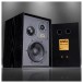 Wharfedale Super Denton Speakers with Audiolab 6000A MKII Integrated Amplifier, Black - lifestyle 1 