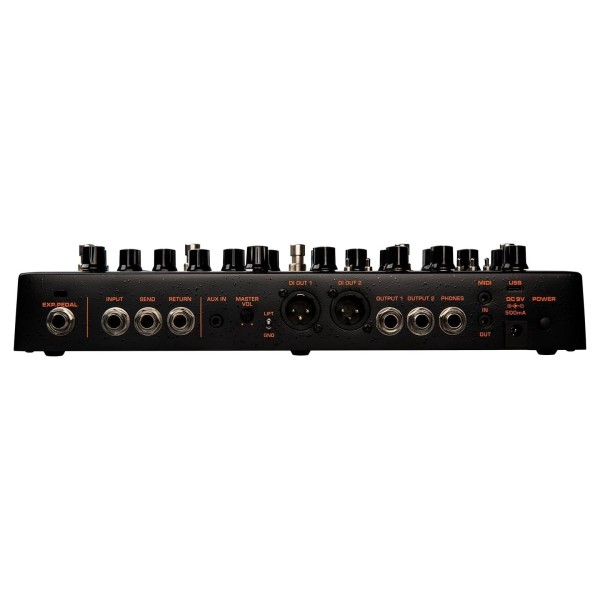 NUX Trident Amp Sim Multi-FX Pedal, Rear