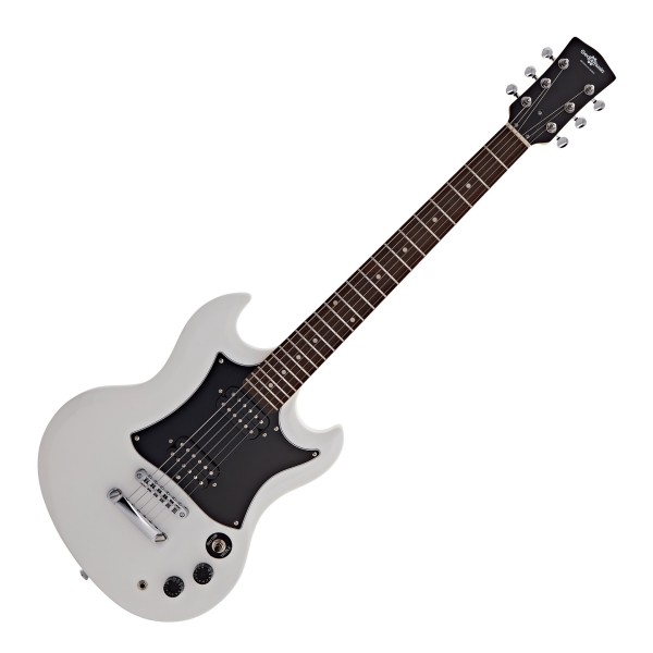 Brooklyn Electric Guitar White, 10W Guitar Amp & Accessory Pack