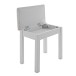 VISION Piano Stool with Storage by Gear4music, White