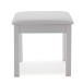 VISION Piano Stool with Storage by Gear4music, White