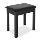 VISION Klavierhocker mit Stauraum von Gear4music, schwarz