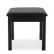 VISION Piano Stool with Storage by Gear4music, Black