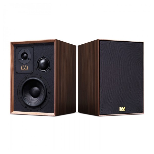 Wharfedale Super Denton Bookshelf Speaker, Walnut - main 