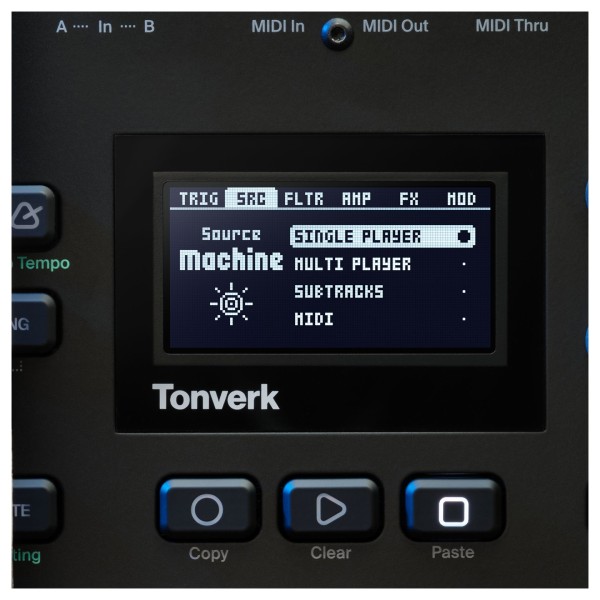 Elektron TONVERK Multi-Engine Sampler - Display Detail
