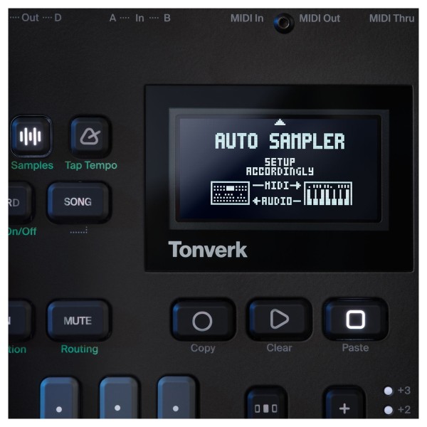 Elektron TONVERK Multi-Engine Sampler - Display Detail 2