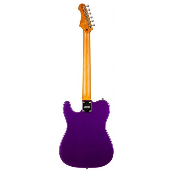 JET Guitars JT-300 Roasted Maple, Plum - back