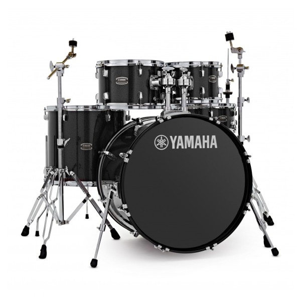 Yamaha Rydeen 22" Drum Kit w/ Hardware, Black Glitter