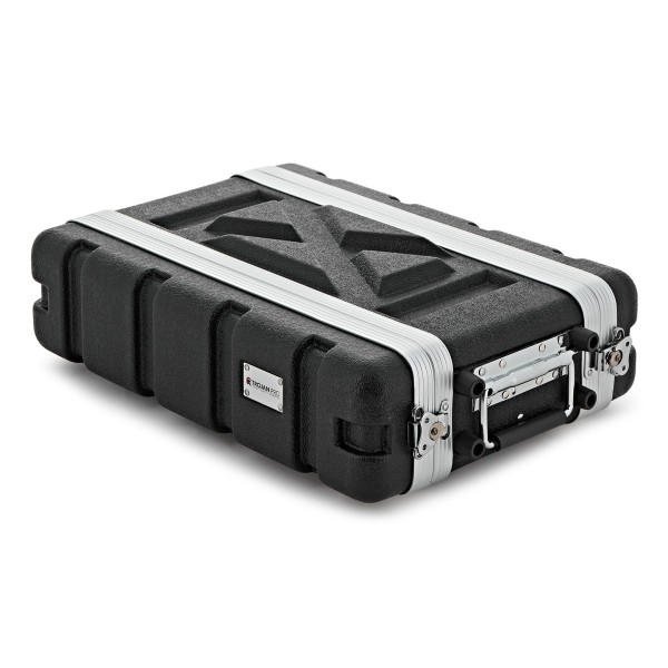 Trojan Pro 2U ABS Shallow Rack Case