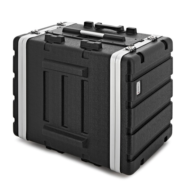 Trojan Pro 8U ABS Wheeled Rack Case