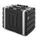 Trojan Pro 8U ABS Wheeled Rack Case