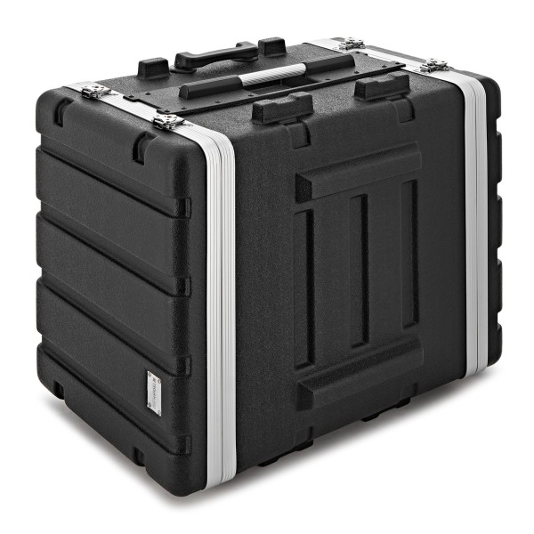 Trojan Pro 8U ABS Wheeled Rack Case