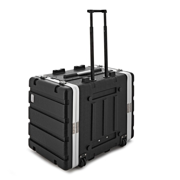 Trojan Pro 8U ABS Wheeled Rack Case