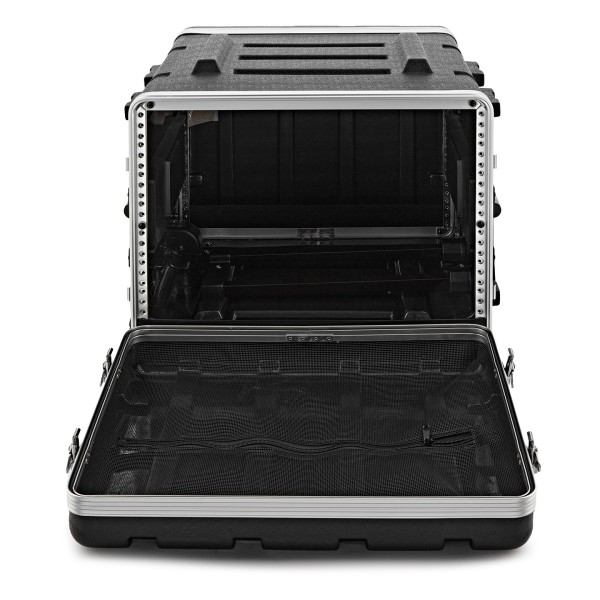 Trojan Pro 8U ABS Wheeled Rack Case