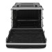 Trojan Pro 8U ABS Wheeled Rack Case