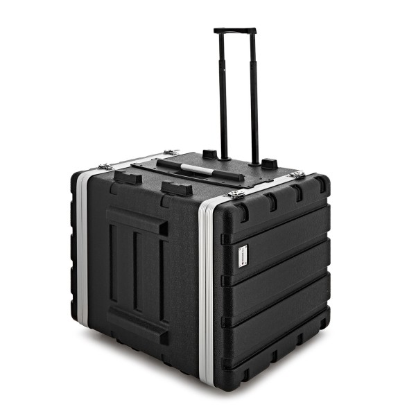 Trojan Pro 10U ABS Wheeled Rack Case