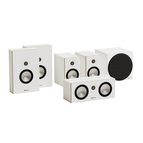 Monitor Audio Bronze 50 5.1 AV System, White