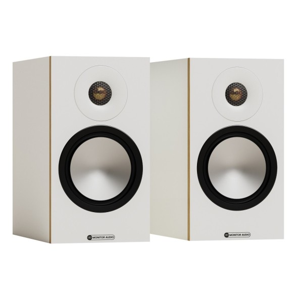 Monitor Audio Bronze 50 7G Bookshelf Speakers (Pair), White