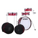 Tama Club-JAM Pancake 18" 4pc Shell Pack w/Bag Set, Burnt Red Mist