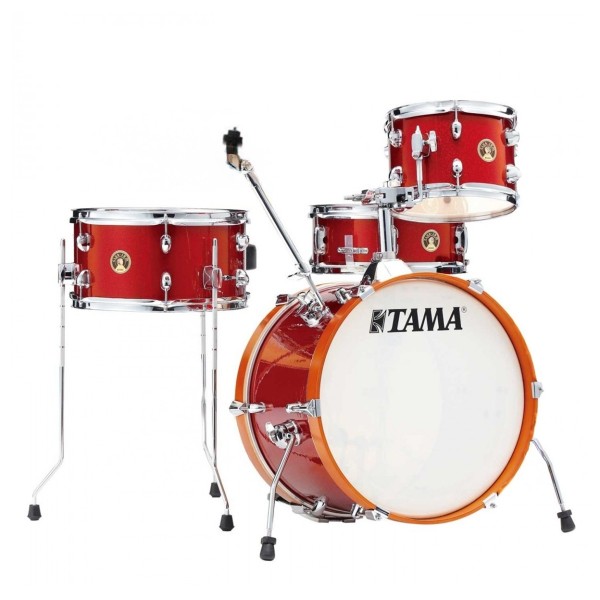 Tama Club-JAM Shell Pack w/Cymbal Holder, Candy Apple Mist