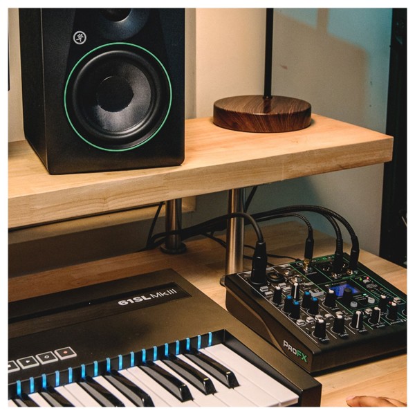 Mackie CR3.5BT Studio Monitors In Studio