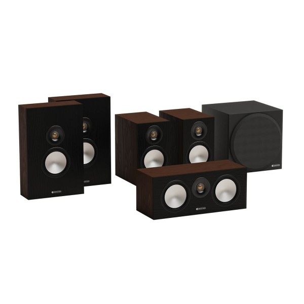 Monitor Audio Bronze 50 5.1 AV System, Walnut - main 