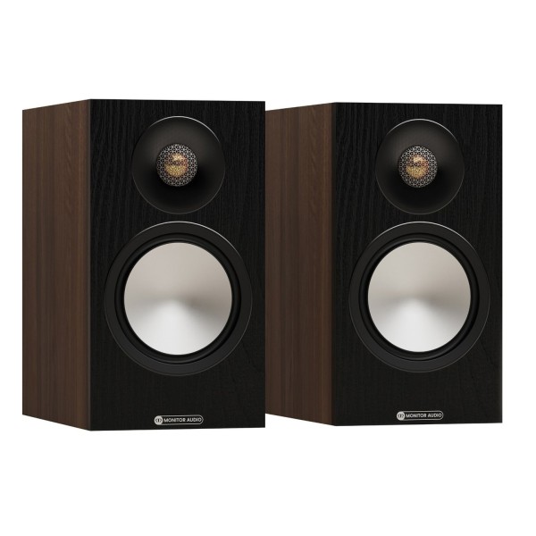 Monitor Audio Bronze 50 7G Bookshelf Speakers (Pair), Walnut - main 