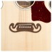 Gibson SJ-200 Studio Walnut Satin Natural - bridge