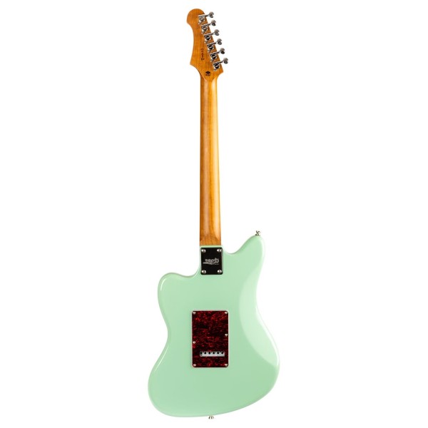 JET JJ-300 P90 Roasted Maple, Sea Green - back