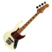 JET JB Travel Bass Guitar, Olympic White