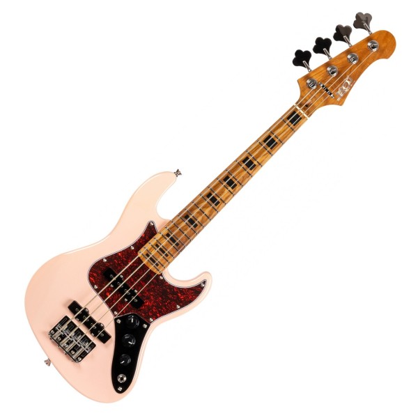 JET JB Travel Bass Guitar, Pink