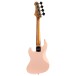JET JB Travel Bass Guitar, Pink - back