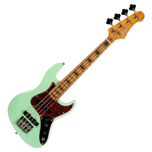 JET JB Travel Bass Guitar, Sea Green