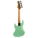 JET JB Travel Bass Guitar, Sea Green - back