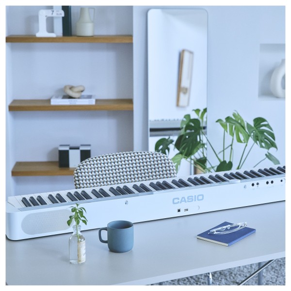 Casio PX S1100 Digital Piano, Calm Blue - On The Table