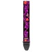 Dunlop Strap - Hendrix Blacklight Monterey Pink - end