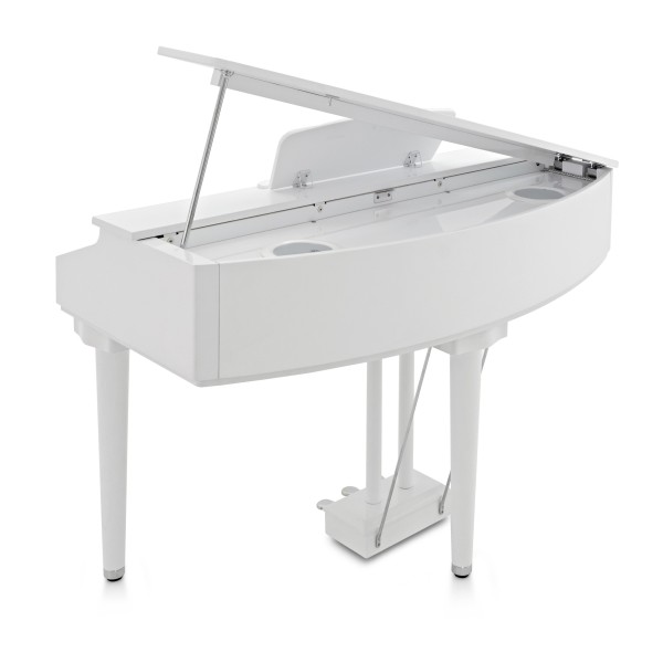 GDP-200 Digital Grand Piano by Gear4music, Gloss White
