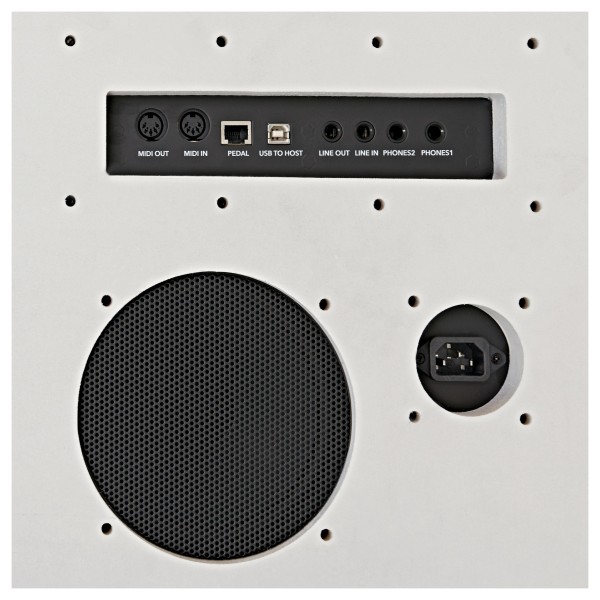 GDP-200 Digital Grand Piano by Gear4music, Gloss White