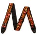 Dunlop Strap - Hendrix Blacklight Monterey Orange