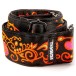Dunlop Strap - Hendrix Blacklight Monterey Orange - coiled