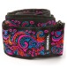 Dunlop Strap - Hendrix Blacklight Love Drops Pink - coiled
