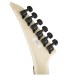 Jackson JS12 Dinky, Metallic Blue Headstock Back