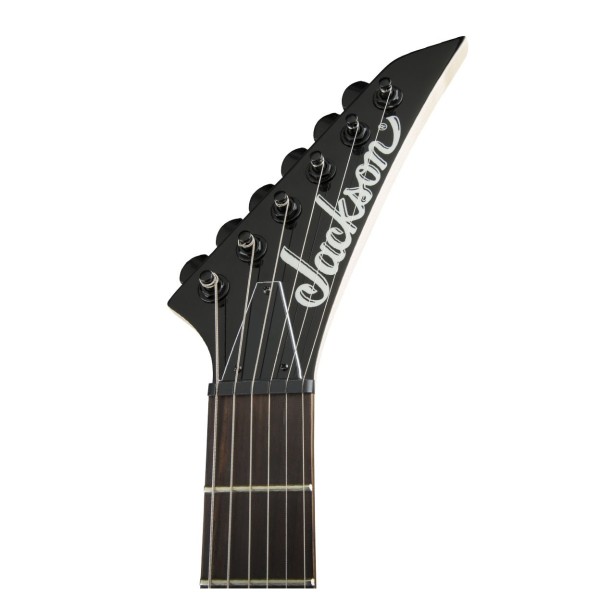 Jackson JS12 Dinky, Metallic Blue - Headstock 1