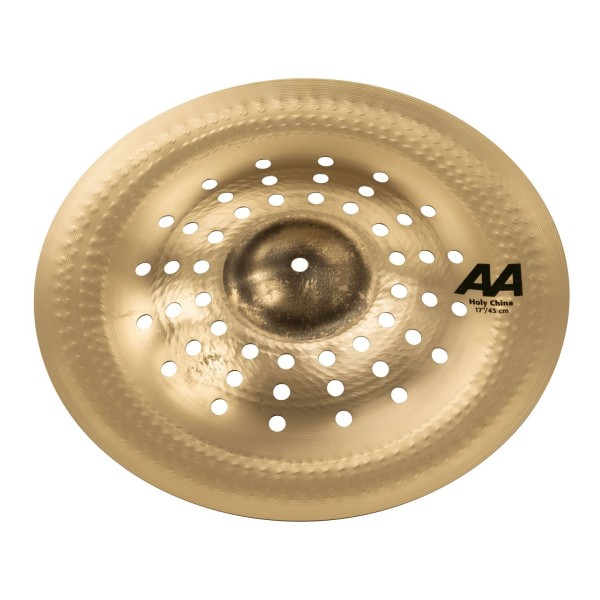Sabian AA 17'' Holy China, Brilliant Finish - angle