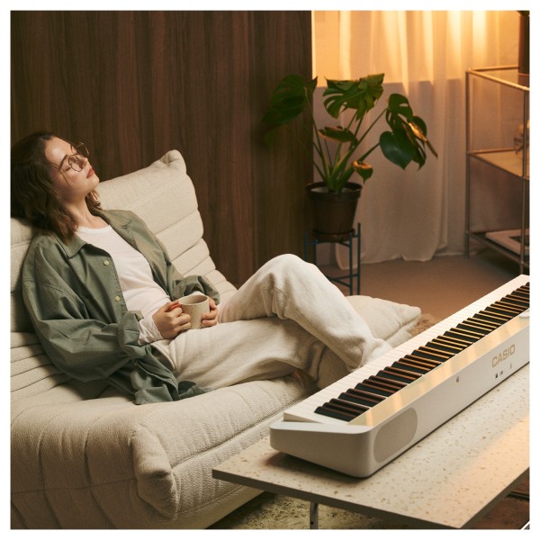 Casio PX S1100 Digital Piano, Mellow Beige - Coffee