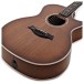 Taylor Custom Old Growth Grand Auditorium Electro Acoustic Guitar, Walnut - body detail