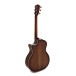 Taylor Custom Old Growth Grand Auditorium Electro Acoustic Guitar, Walnut - back