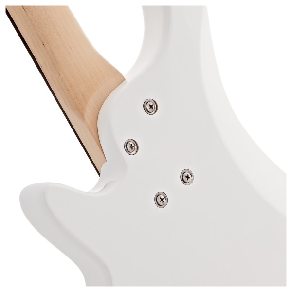 3/4 Chicago Bass Guitar by Gear4music, White