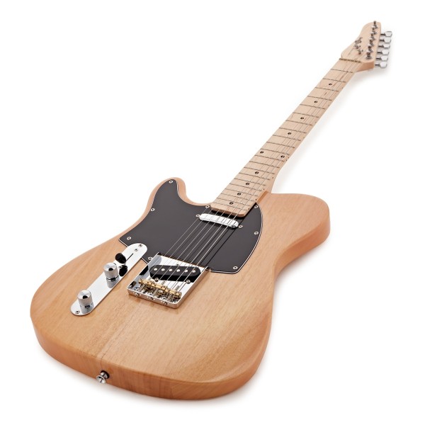 Knoxville Left Handed Electric Guitar by Gear4music, Natural